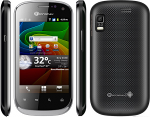 Micromax A75 opt